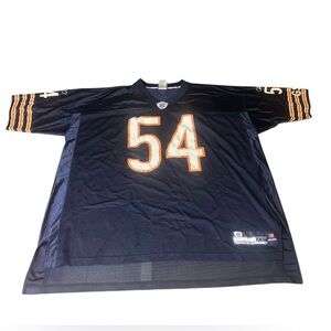 Reebok Men Chicago Bears Brian Urlacher Home Jersey Sz XXL‎